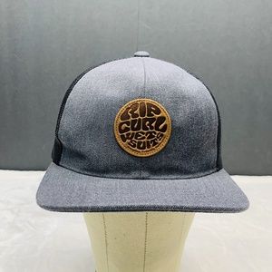 RIP CURL WET SUITS MEN'S SNAPBACK TRUCKER HAT